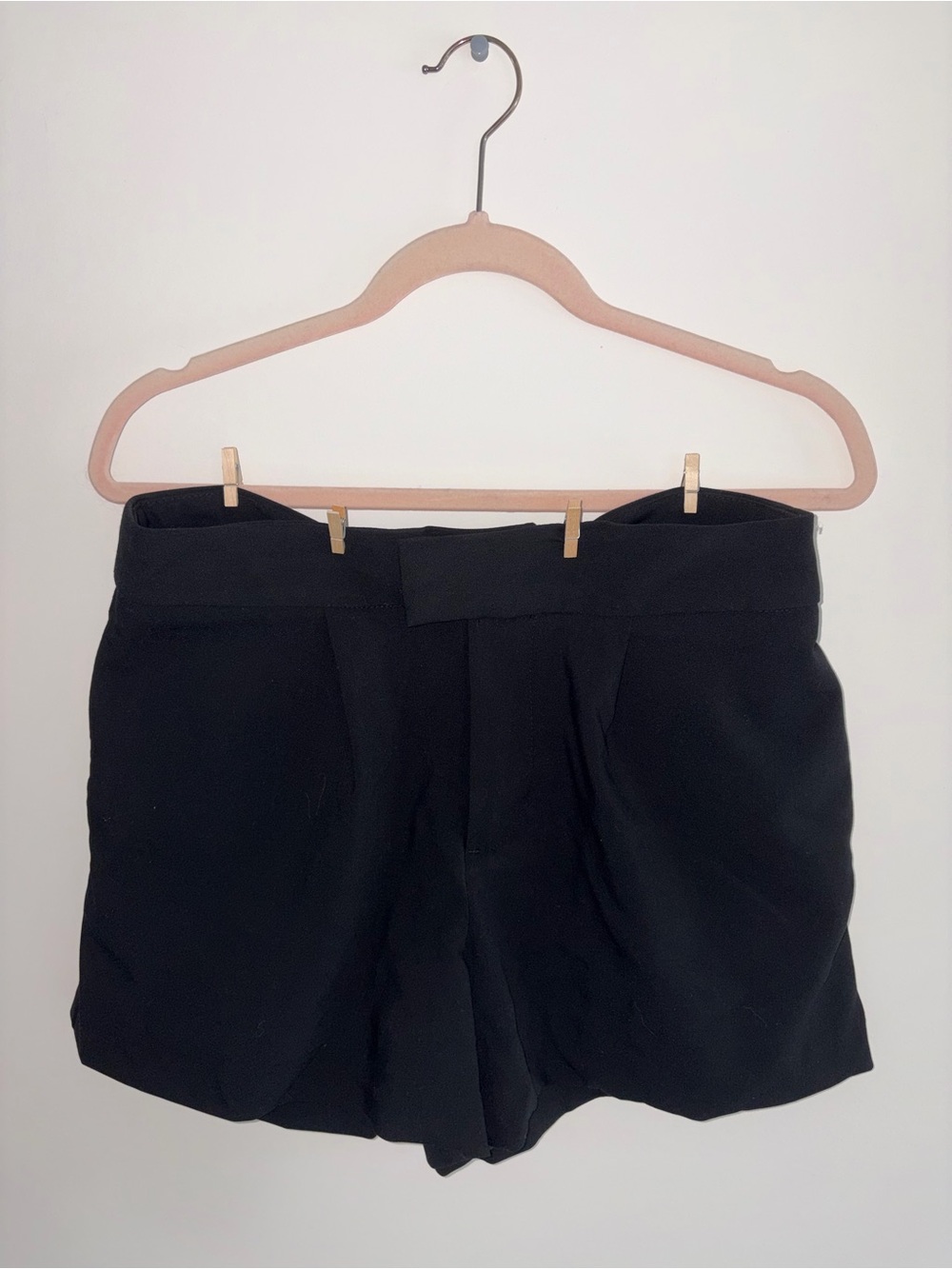 a new day Black High-Waist Tailored Shorts